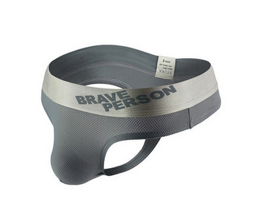 Μονόχρωμο ανδρικό στρινγκ με φαρδύ λάστιχο