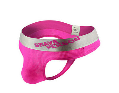 Μονόχρωμο ανδρικό στρινγκ με φαρδύ λάστιχο