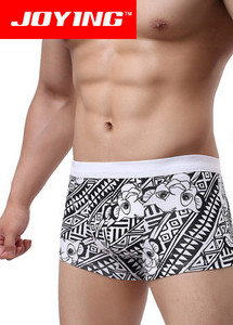 Férfi pamut boxer alacsony derékkal