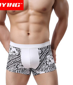 Férfi pamut boxer alacsony derékkal