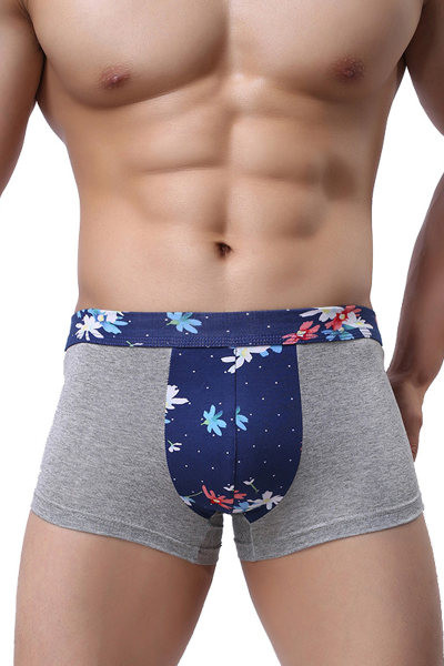 Férfi pamut boxer alacsony derékkal