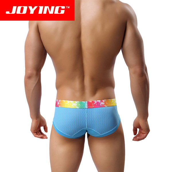 Elasztikus férfi nyári alsónadrág hálós anyagból