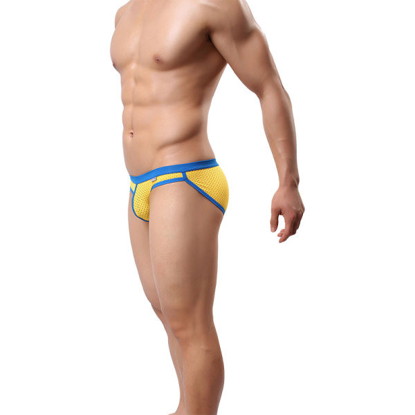 Jednobojne muške mrežaste gaćice sa grbom