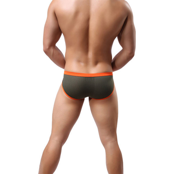 Jednobojne muške mrežaste gaćice sa grbom