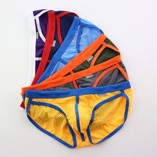 Jednobojne muške mrežaste gaćice sa grbom