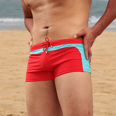 Gyorsan száradó anyagból készült elasztikus férfi boxer