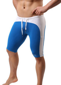 Férfi fürdőruha légáteresztő anyagból, nyakkendővel