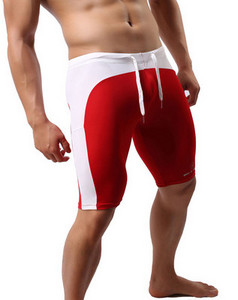 Férfi fürdőruha légáteresztő anyagból, nyakkendővel