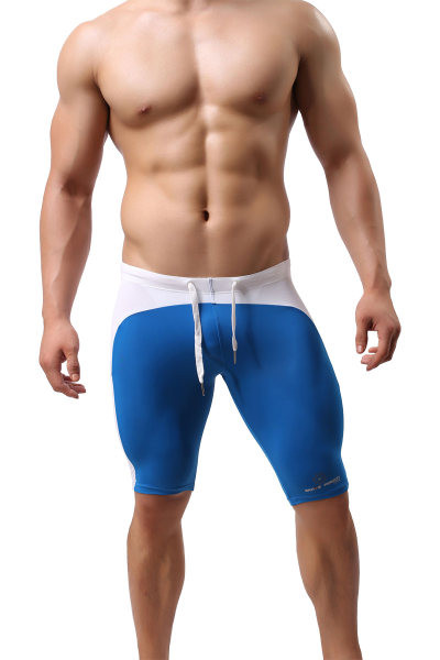 Férfi fürdőruha légáteresztő anyagból, nyakkendővel