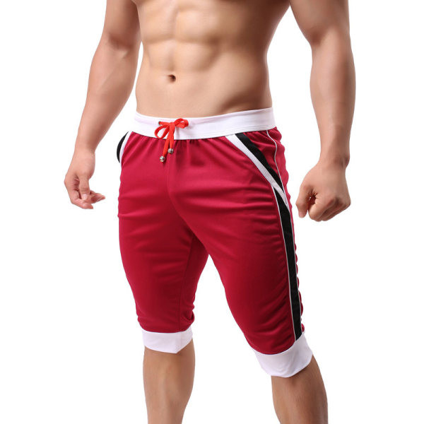 Férfi strandnadrág 3/4-es hosszban és megkötős