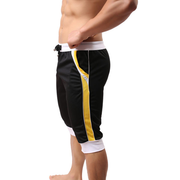 Férfi strandnadrág 3/4-es hosszban és megkötős