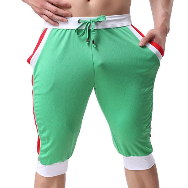 Férfi strandnadrág 3/4-es hosszban és megkötős