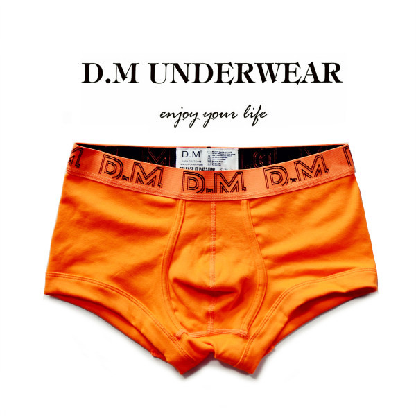 Férfi pamut boxer széles gumival és felirattal