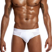 Fekete-fehér pamut alsónadrág férfiaknak