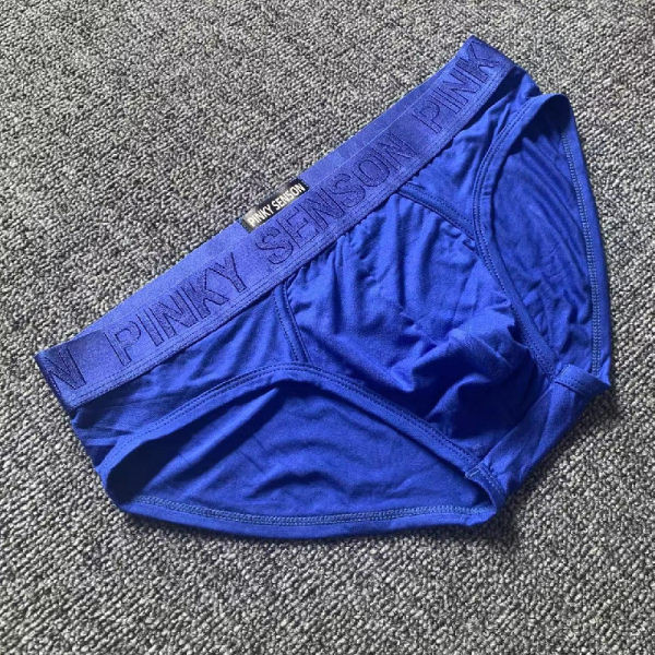 Fekete-fehér pamut alsónadrág férfiaknak