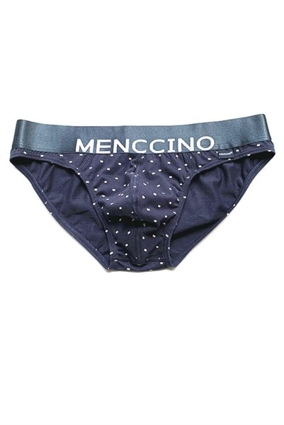 Légáteresztő anyagból készült férfi alsónadrág, hímzett felirattal