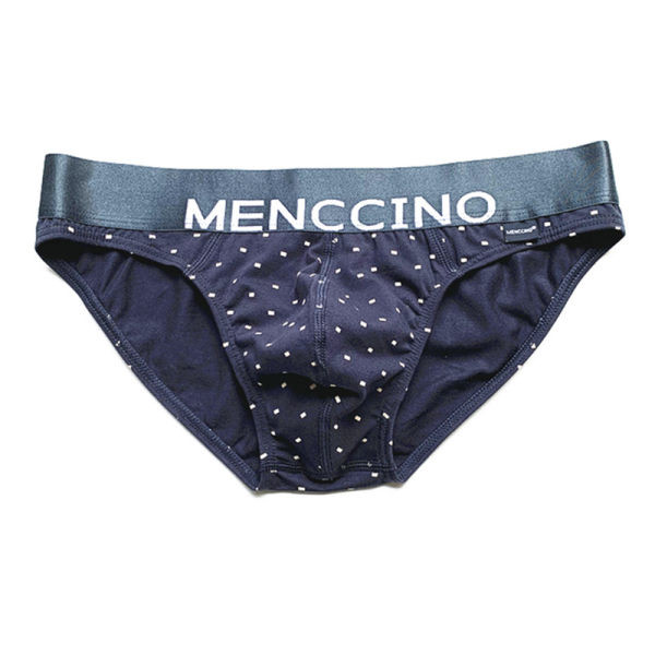 Légáteresztő anyagból készült férfi alsónadrág, hímzett felirattal