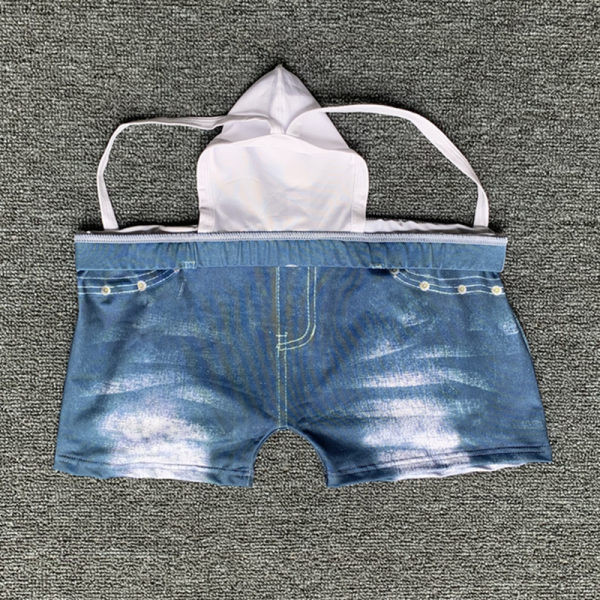 Férfi boxer kék színben