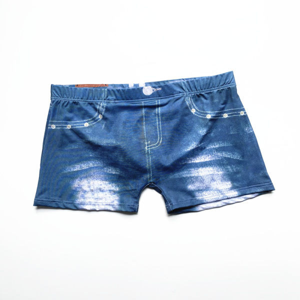 Férfi boxer kék színben