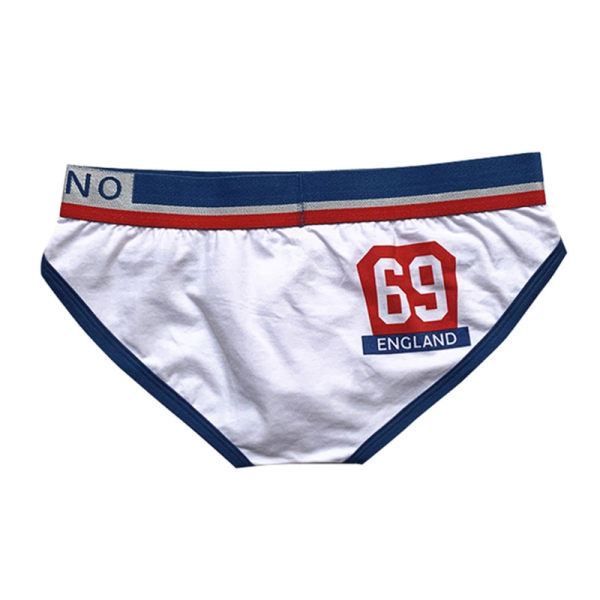 Βαμβακερό ανδρικό σλιπ με έγχρωμη στάμπα