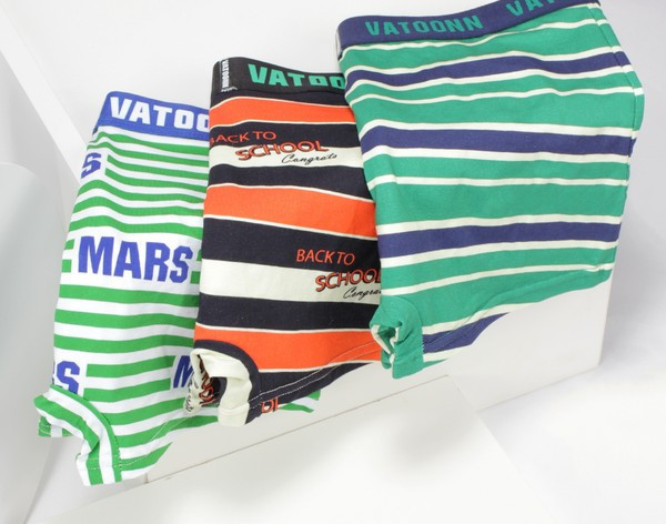 Férfi pamut boxer 3 darabos készletben