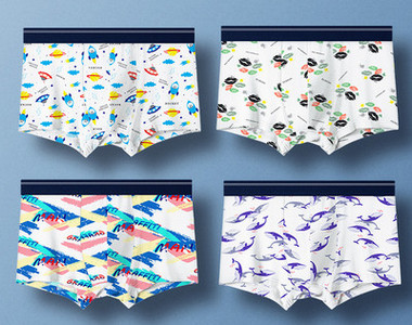 Σετ τεσσάρων ανδρικών μποξερ