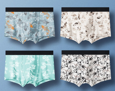 Σετ τεσσάρων ανδρικών μποξερ