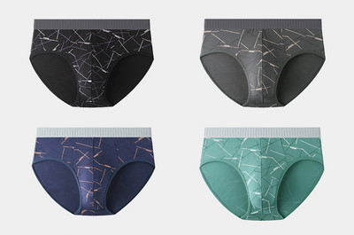 Férfi rövidnadrág 4 darabos készletben