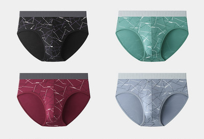 Férfi rövidnadrág 4 darabos készletben