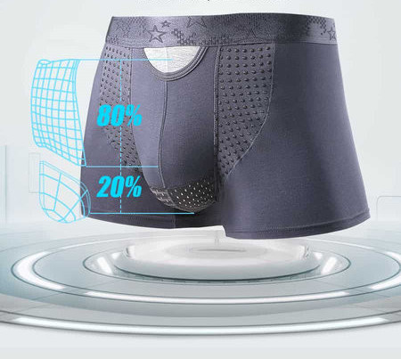 Férfi boxer gumis derékkal, négy színben