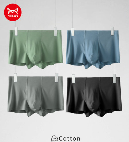 Férfi egyszínű boxer - három darab