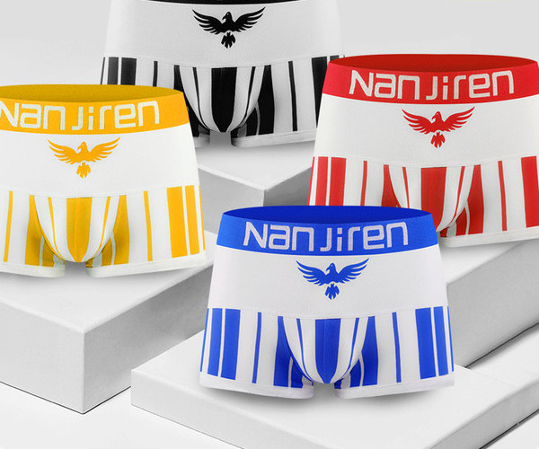 Férfi boxer 3 és 4 részes komplett rátéttel és felirattal