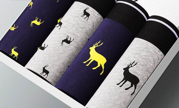 Négy férfi boxer szett