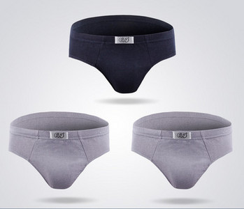 3 Langsha fehérnemű Férfi fehérnemű Tavaszi és nyári pamut középső derék Bieba Breeze Usten Full Cotton Short Yoshi Men