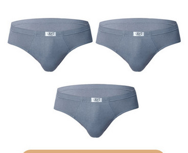 3 Langsha fehérnemű Férfi fehérnemű Tavaszi és nyári pamut középső derék Bieba Breeze Usten Full Cotton Short Yoshi Men