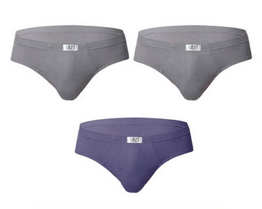 3 Langsha fehérnemű Férfi fehérnemű Tavaszi és nyári pamut középső derék Bieba Breeze Usten Full Cotton Short Yoshi Men