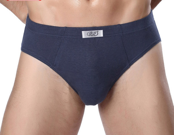 3 Langsha fehérnemű Férfi fehérnemű Tavaszi és nyári pamut középső derék Bieba Breeze Usten Full Cotton Short Yoshi Men