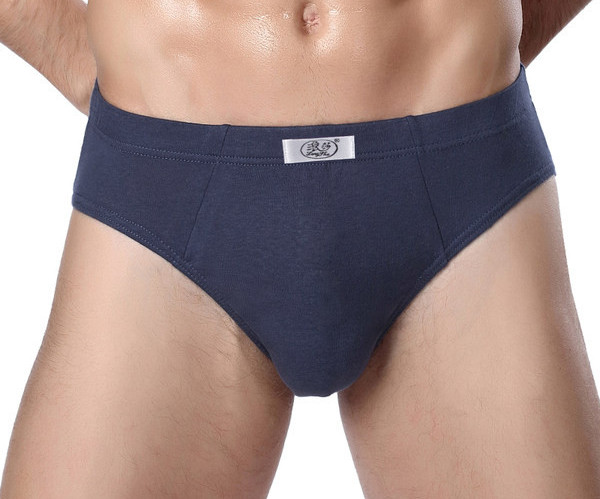 3 Langsha fehérnemű Férfi fehérnemű Tavaszi és nyári pamut középső derék Bieba Breeze Usten Full Cotton Short Yoshi Men