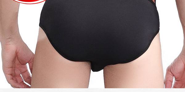 Férfi pamut alsónadrág széles gumival és feliratokkal