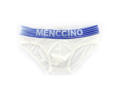 Férfi rövidnadrág széles elasztikus és hímzett felirattal