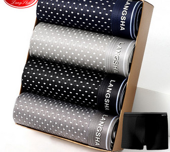 Férfi hálós alsónadrág - 4 darabos szett