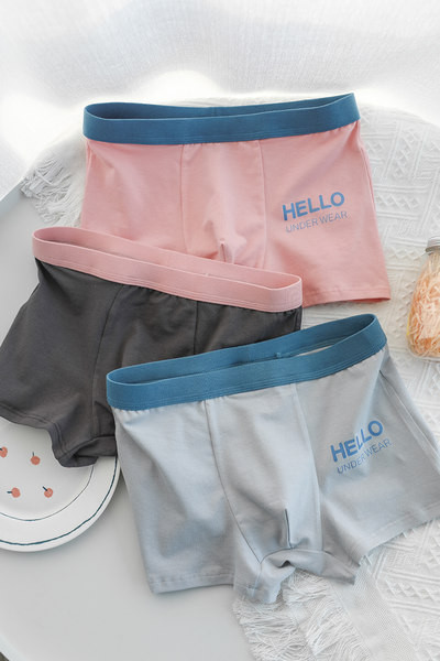 Férfi boxer 3 db new model felirattal