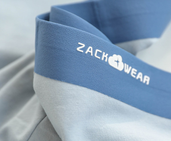 Egyszínű pamut boxerek széles gumival - 3 darabos készlet