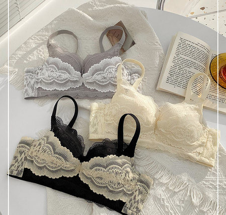 Női csipke melltartó szett és bikini