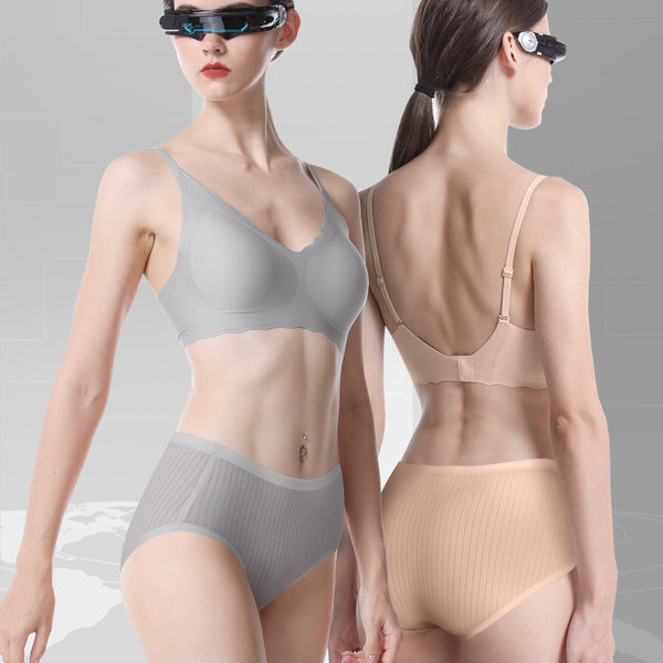 Άνευ ραφής καλοκαιρινά μπικίνι για γυναίκες από ύφασμα που αναπνέει