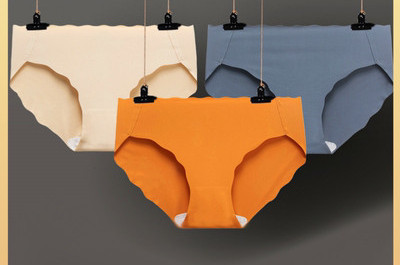 Άνευ ραφής ψηλόμεσο μπικίνι πολλών χρωμάτων για γυναίκες