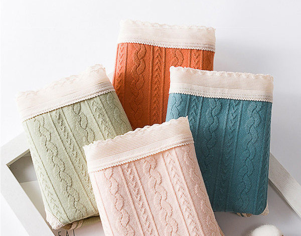 Női pamut bikini több színben