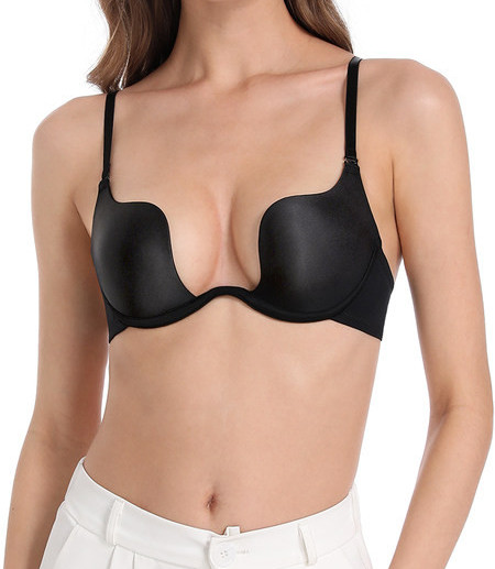 Modern női egyszínű melltartó vékony pántokkal