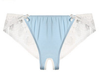 Női bikini csipkével és szalaggal, három színben