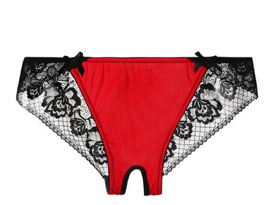 Női bikini csipkével és szalaggal, három színben